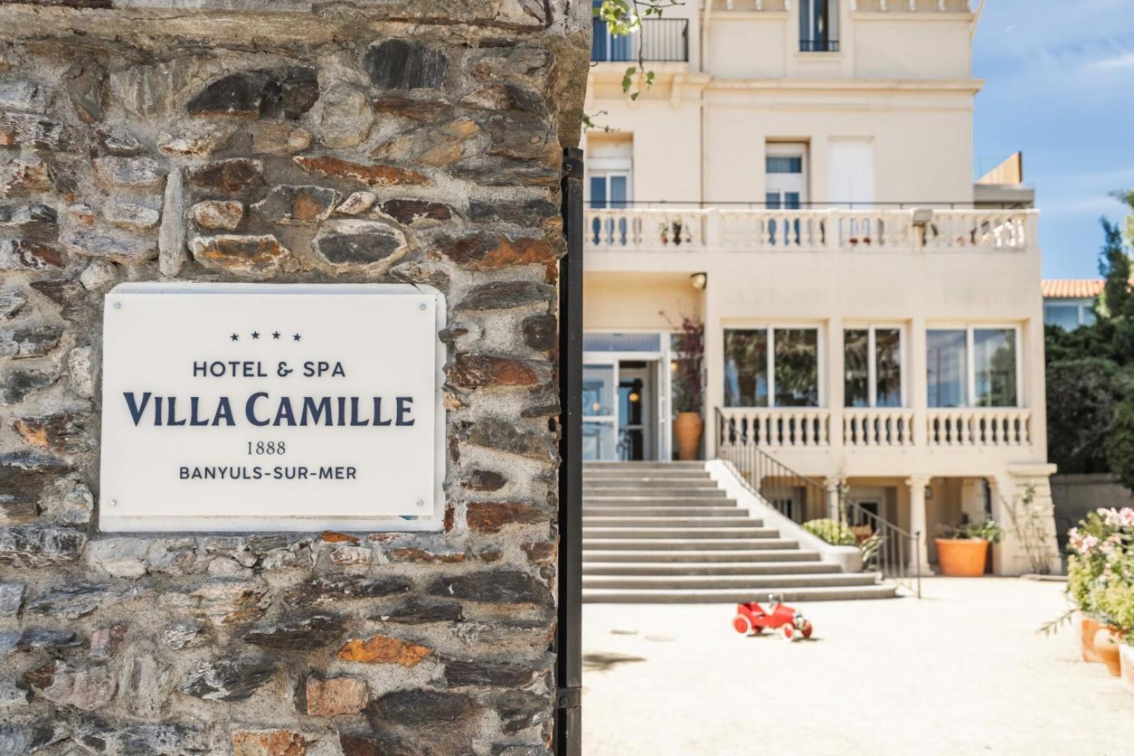 Villa Camille Hotel & Spa Banyuls-sur-Mer Bagian luar foto