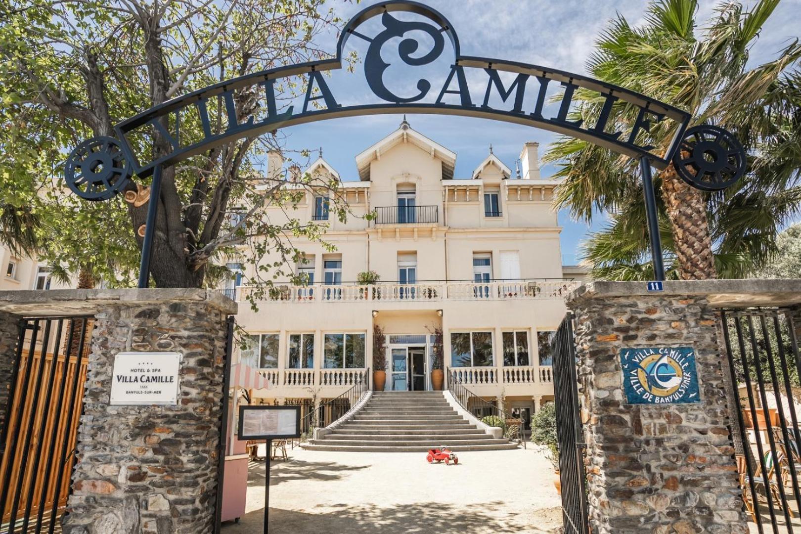 Villa Camille Hotel & Spa Banyuls-sur-Mer Bagian luar foto